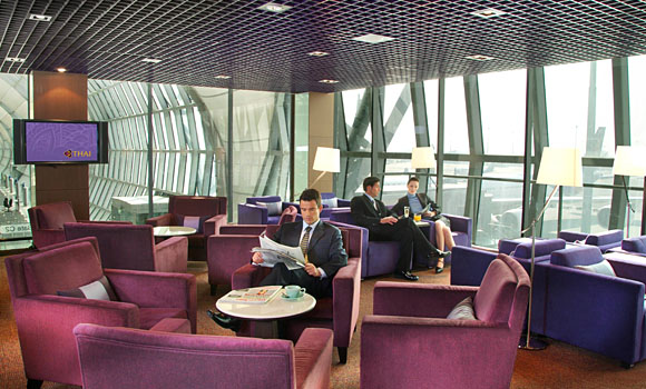 Thai Airways Royal Orchid Lounge Bangkok