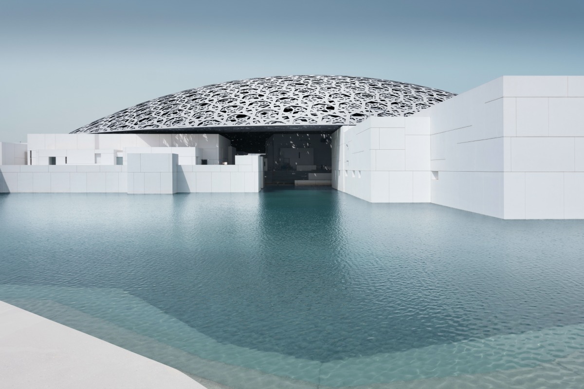 Louvre Abu Dhabi’s exterior © Louvre Abu Dhabi, Photography: Mohamed Somji