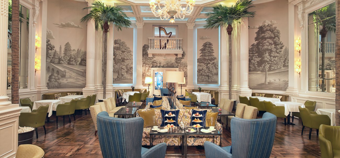 Palm Court Balmoral Hotel best afternoon teas in Edinburgh