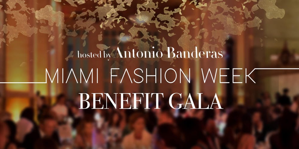 antonio banderas roberto cavalli miami fashion week benefit gala