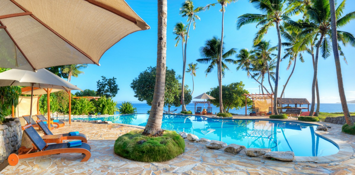 royal davui island resort fiji swimming pool