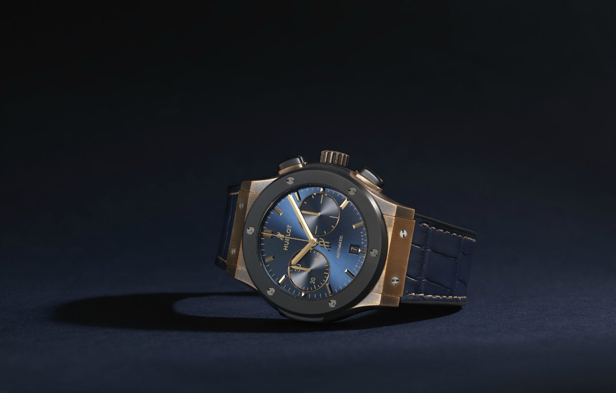 Hublot Launches Classic Fusion Bronze Bucherer Blue Edition