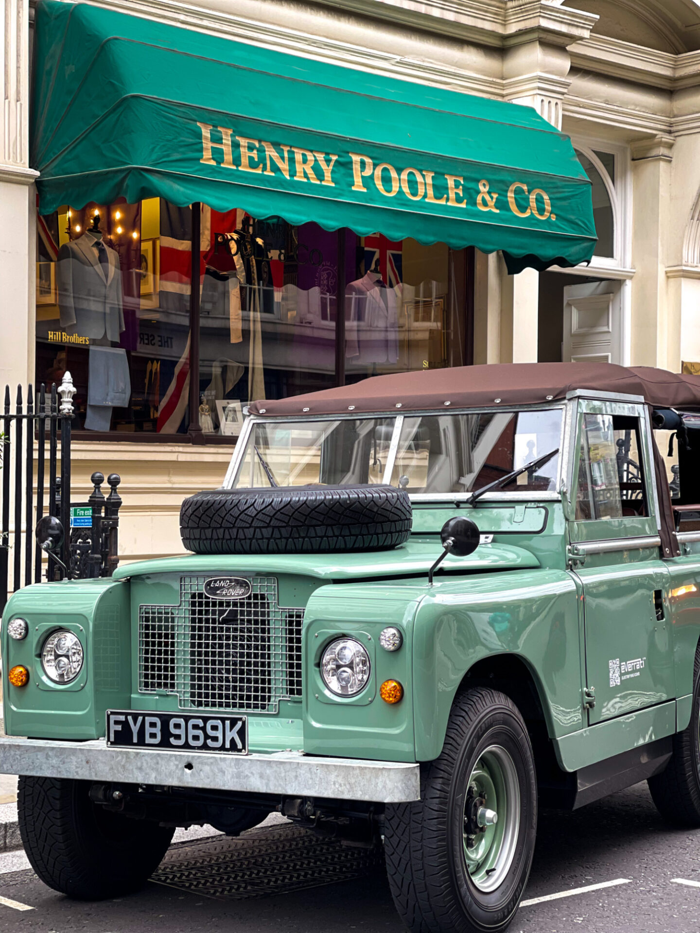 Everrati Partners with Henry Poole & Co for Concours